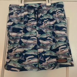 Vineyard Vines Fish-print Swim Trunks